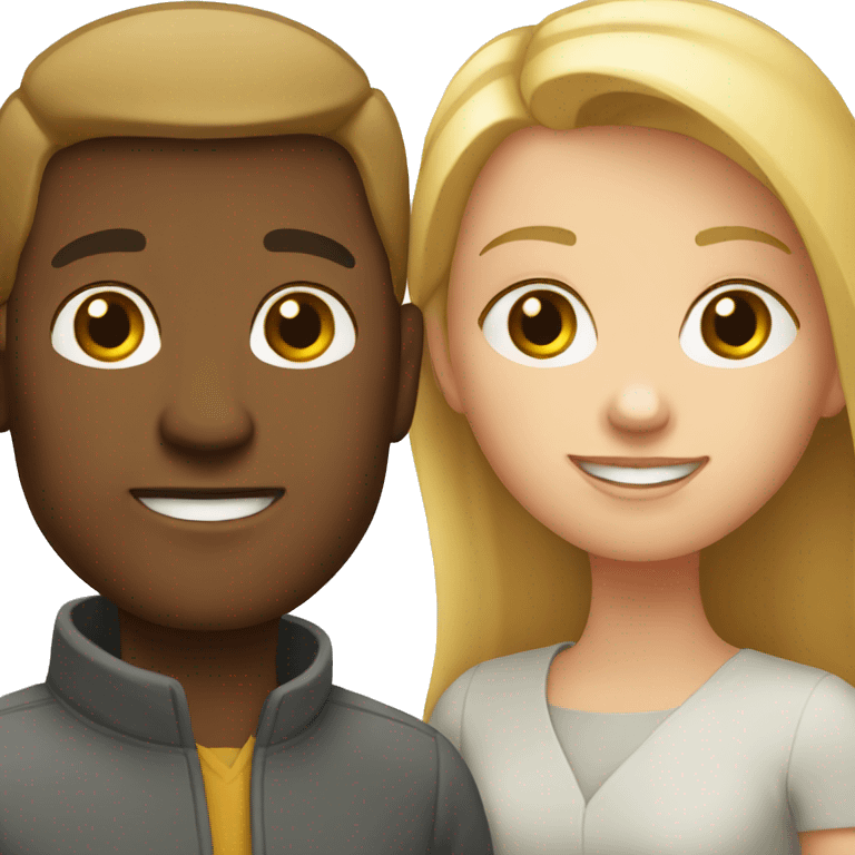 White couple emoji