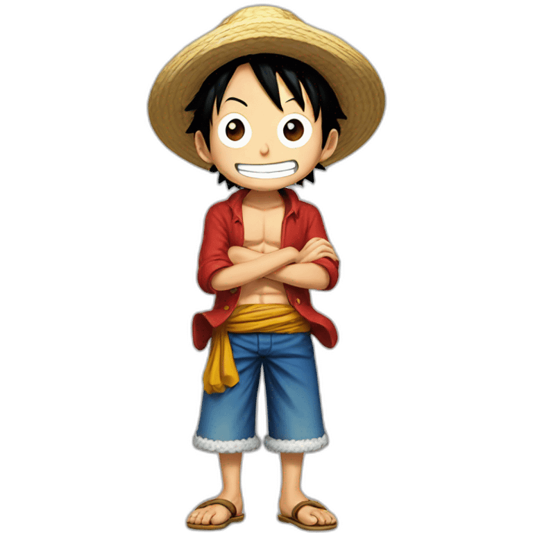 Luffy emoji