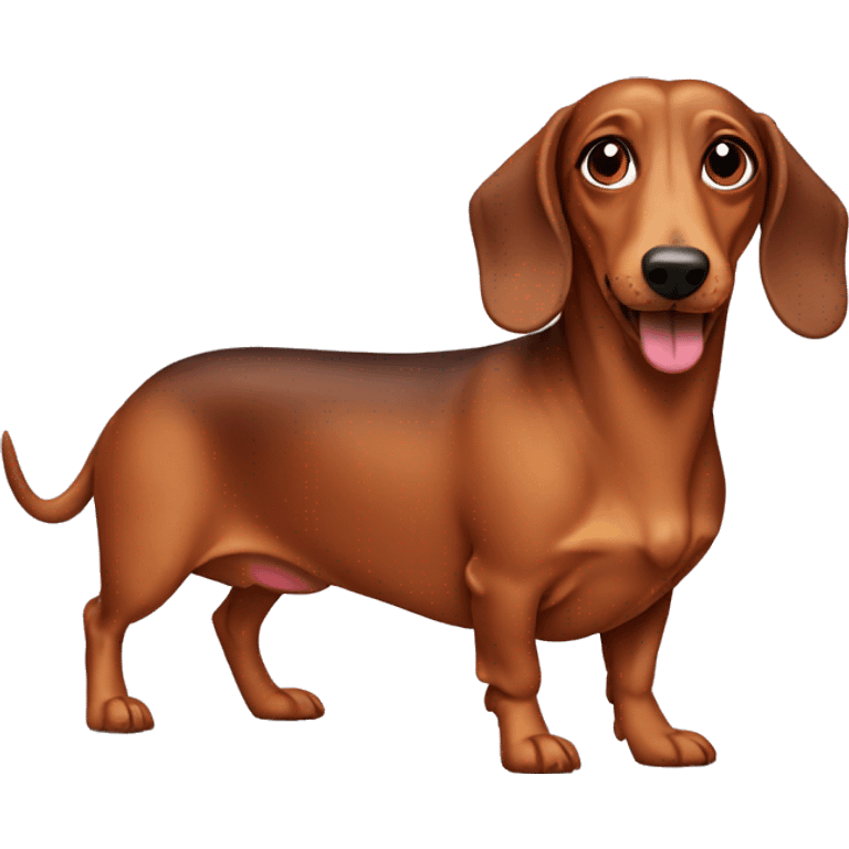 wiener dog emoji