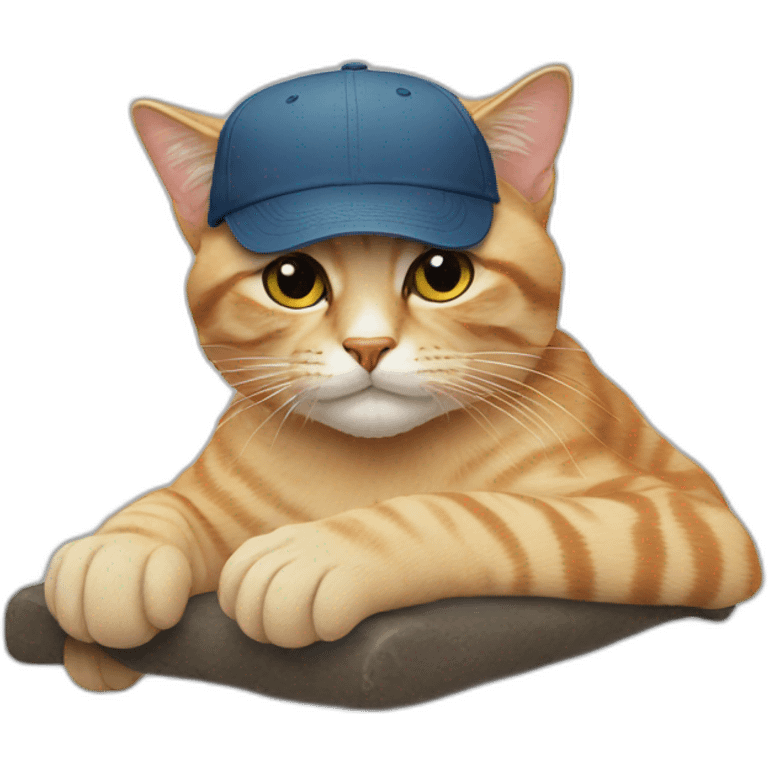 Cat#cap emoji