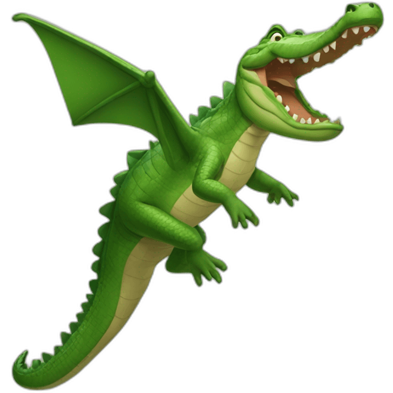 Flying Aligator emoji