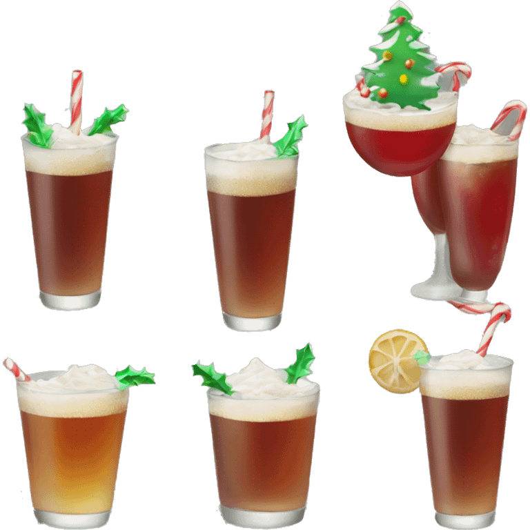 Christmas drink  emoji