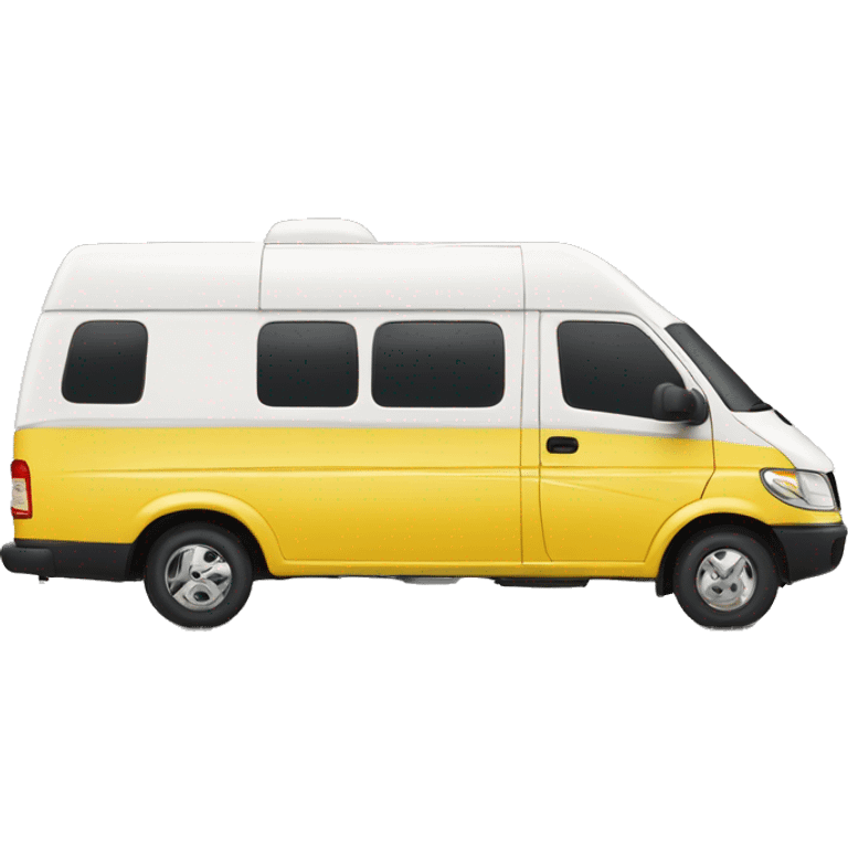 yellow 3 wheel￼ van ￼  emoji