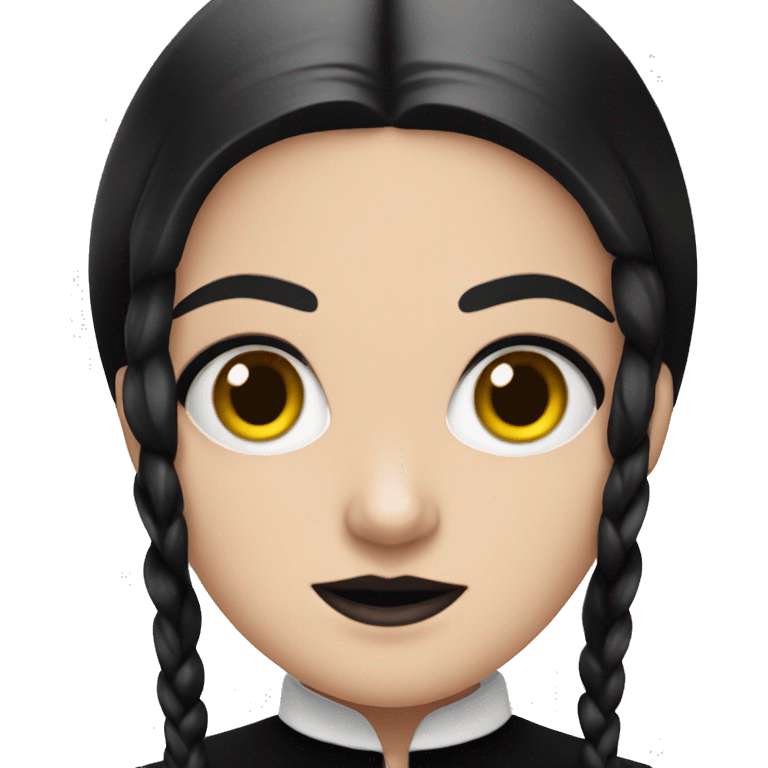 Wednesday Addams emoji