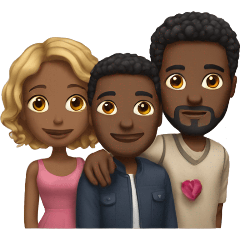 Black love emoji