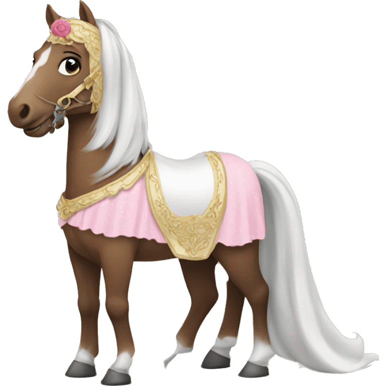 HORSE WITH PRINCESS DRESS emoji