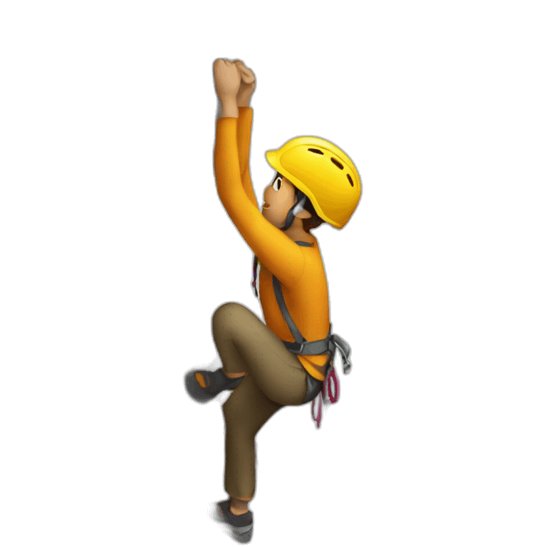 climbing  emoji