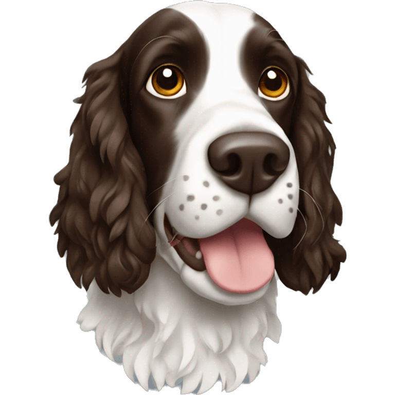 springer spaniel dog emoji