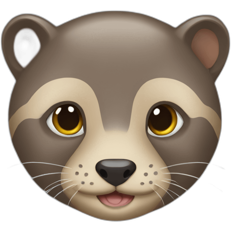 Loutre sur chat emoji