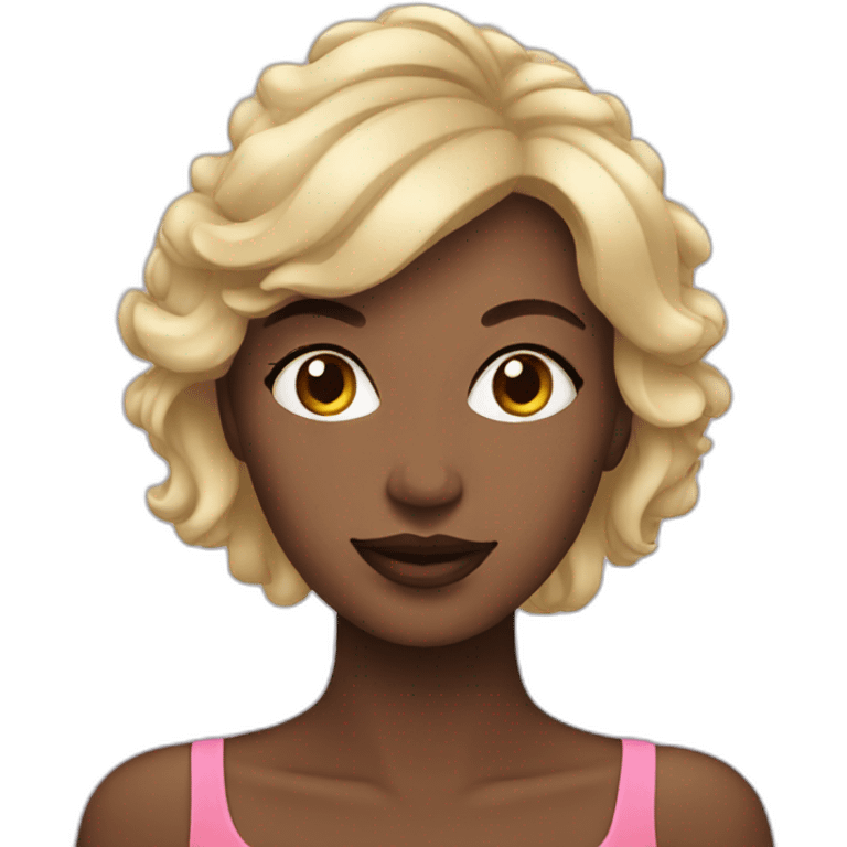 Women with cosmetic product emoji