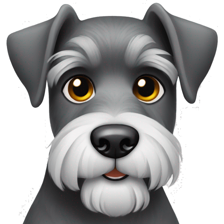 Dog  schnauzer German  emoji