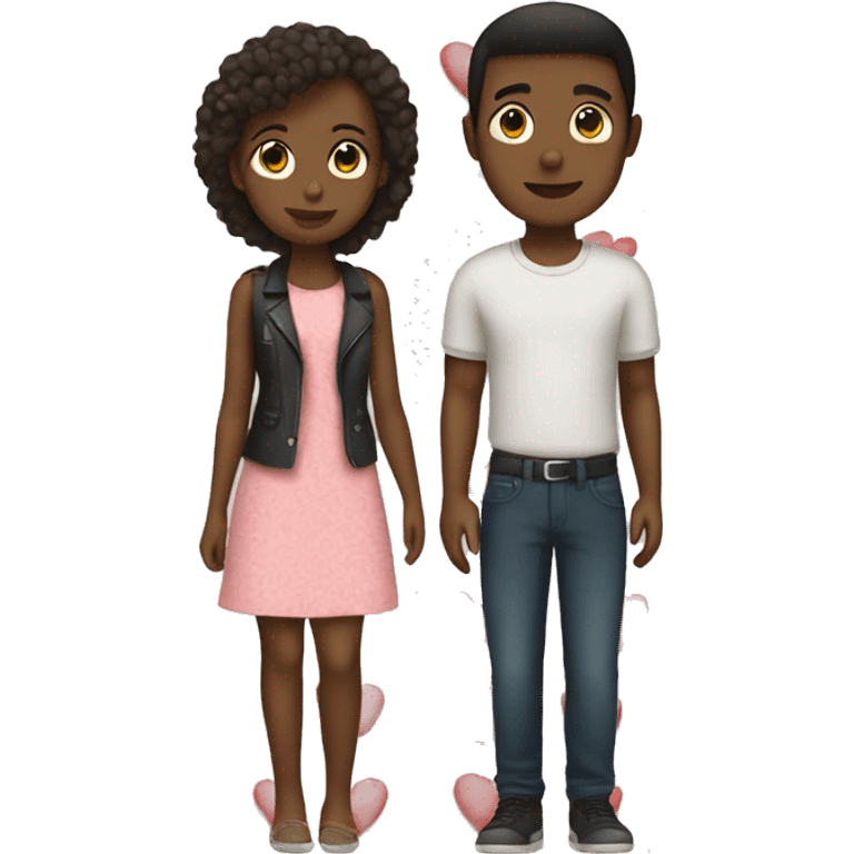 Boy and girl on date emoji