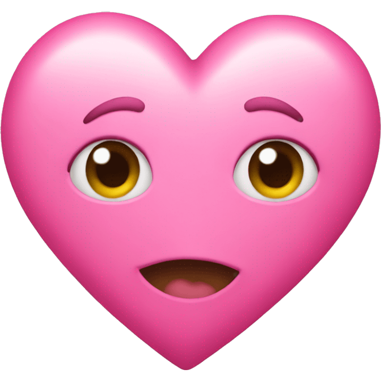 Pink heart  emoji