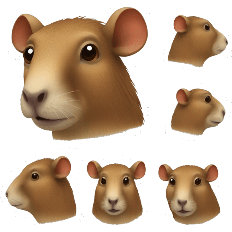 capibara payaso emoji