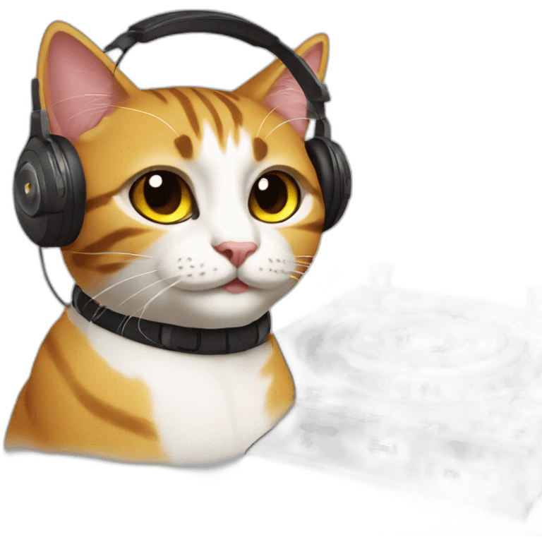 Dj Cat emoji