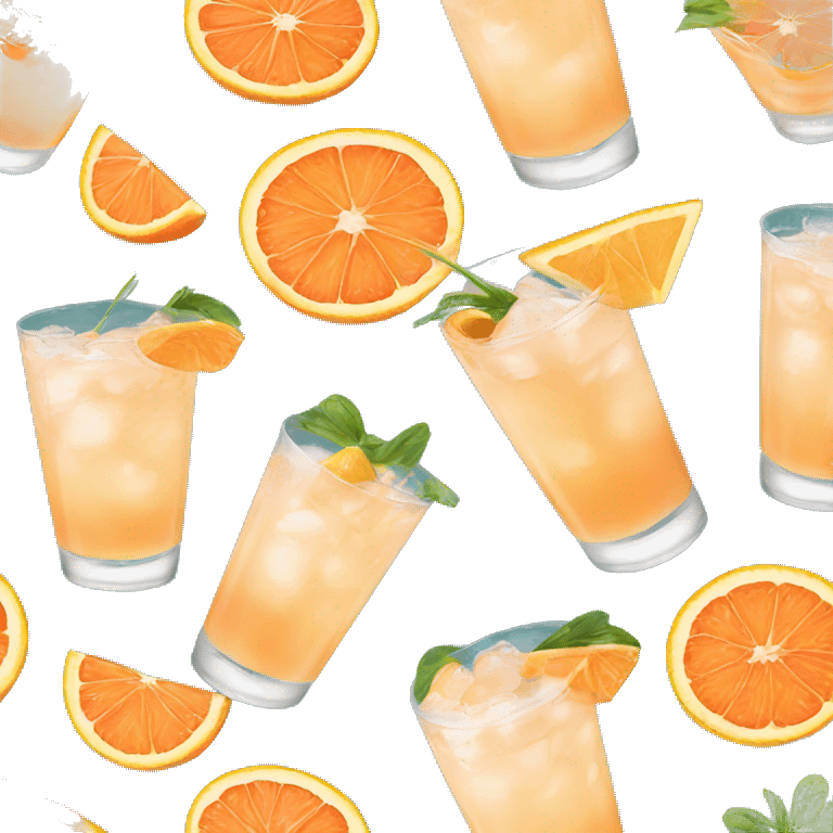 Paloma cocktail emoji