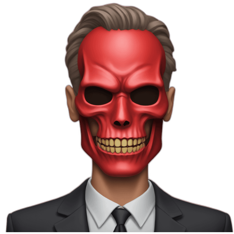 jordan peterson red skull emoji