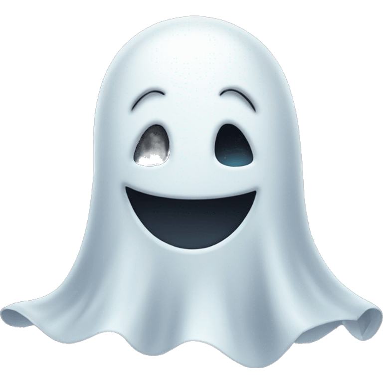 smiling ghost  emoji