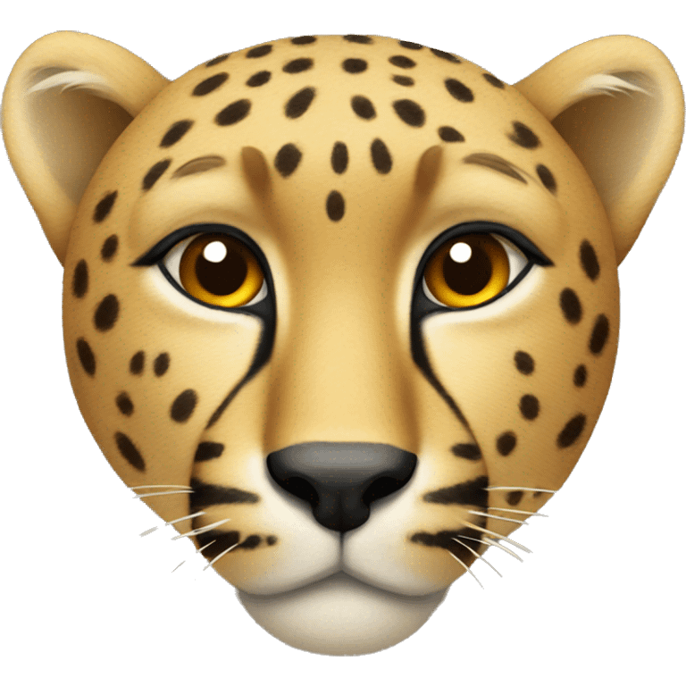 cheetah head emoji