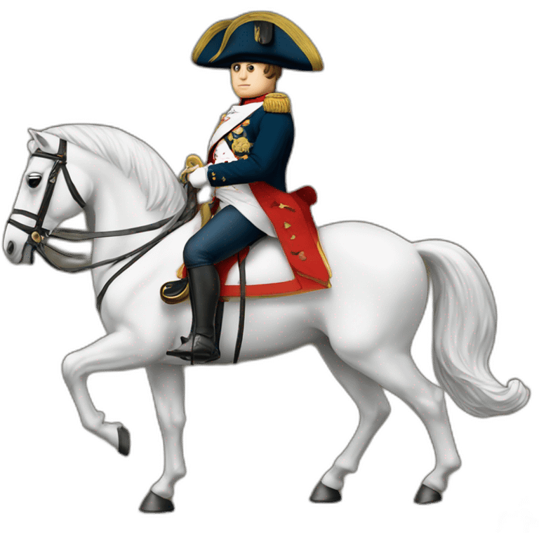 napoleon on a horse emoji