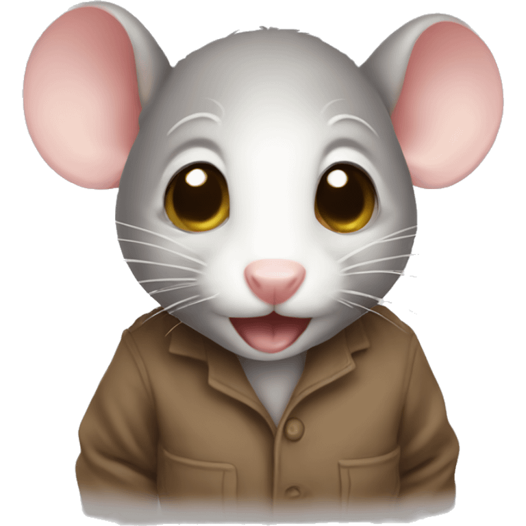 orphaned baby rat emoji