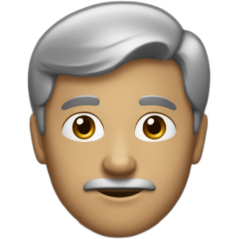 Homme intelligent et perspicace emoji