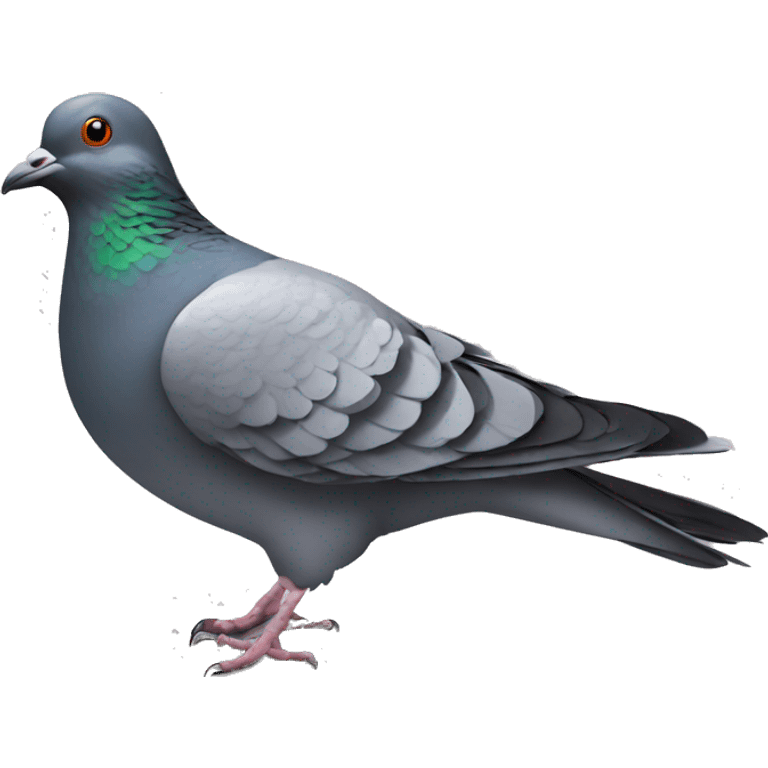 pigeon hacking emoji