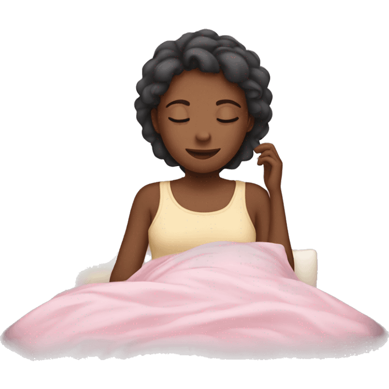 sleep girl emoji