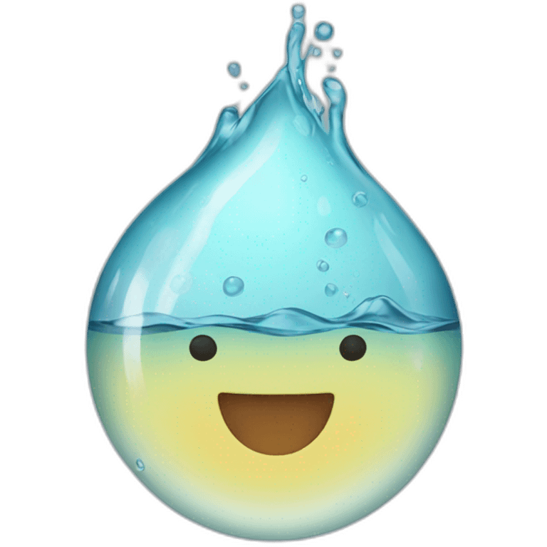 Elemento agua emoji