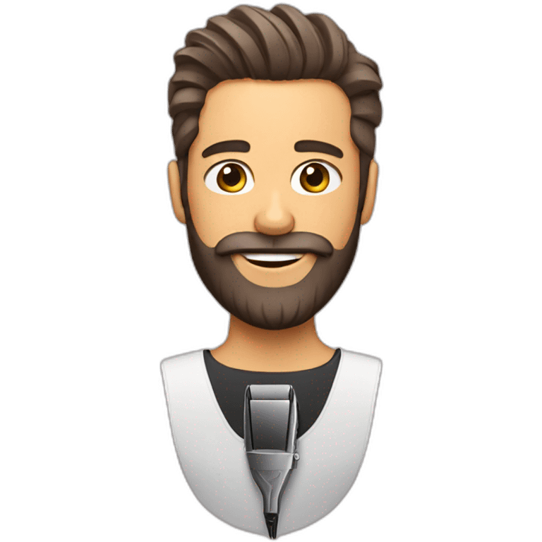 beard clipper emoji