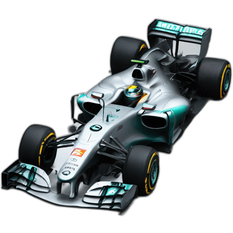 Mercedes f1 emoji