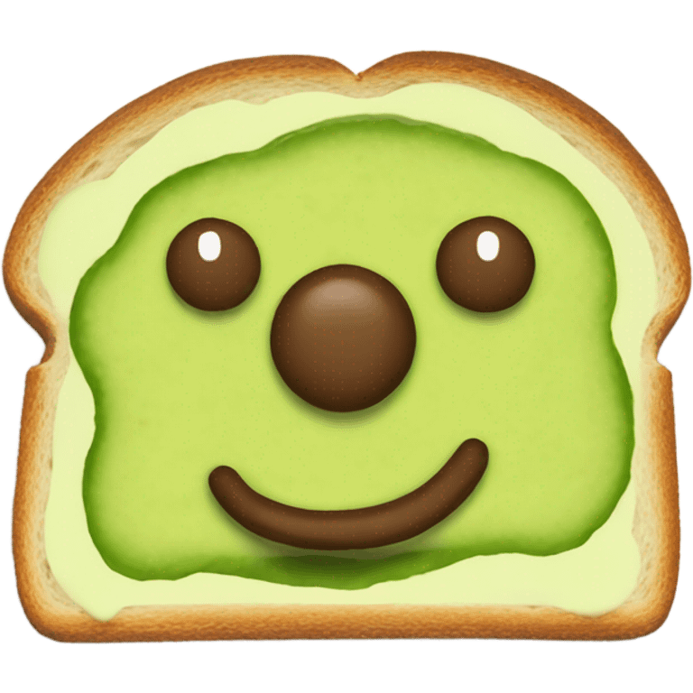 Avocado toast emoji