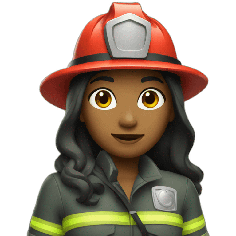 forest-firewoman emoji