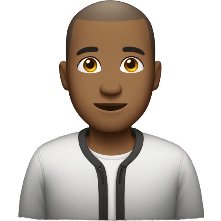 Buzz cut man full body emoji