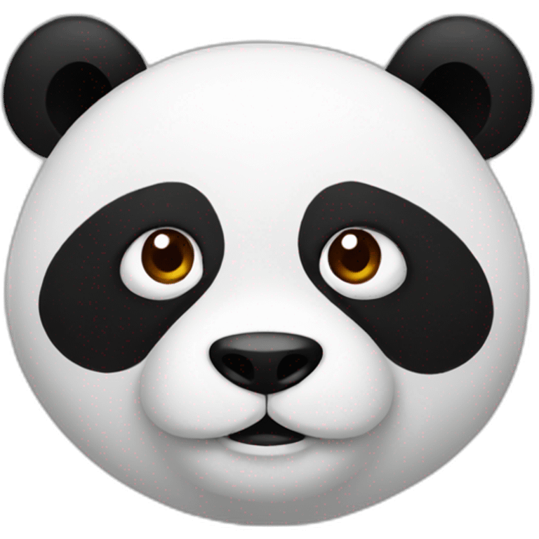 Panda rouge emoji