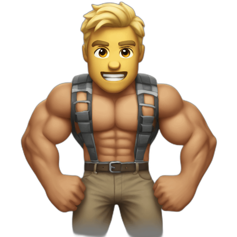 muscled emoji