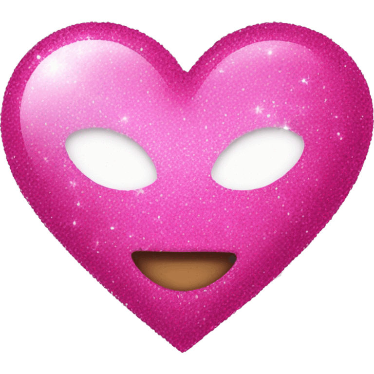 pink sparkly heart emoji