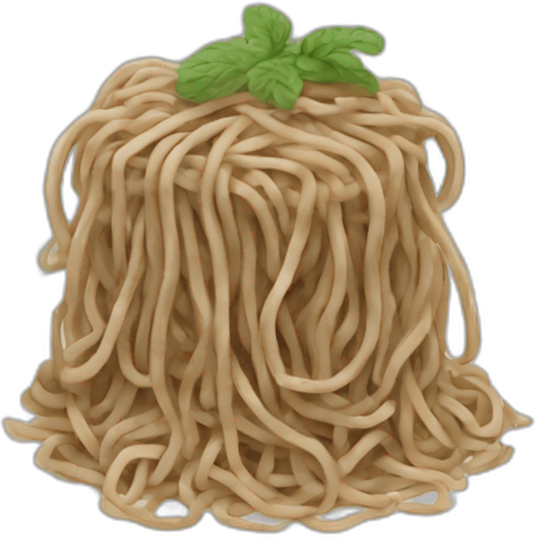 buckwheat soba noodles emoji