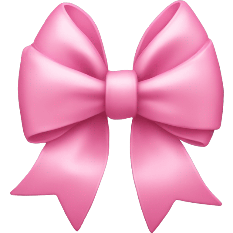 Light pink instagram logo with a pink bow  emoji