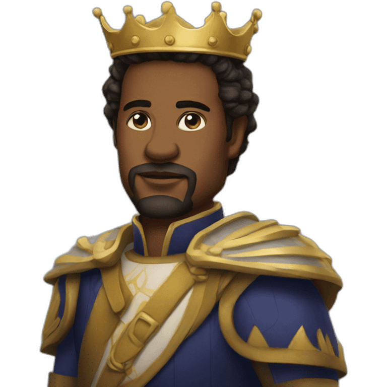 A king emoji