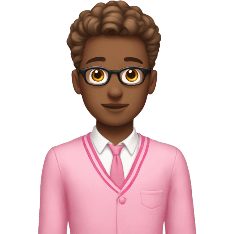 Pink preppy aesthetic  emoji