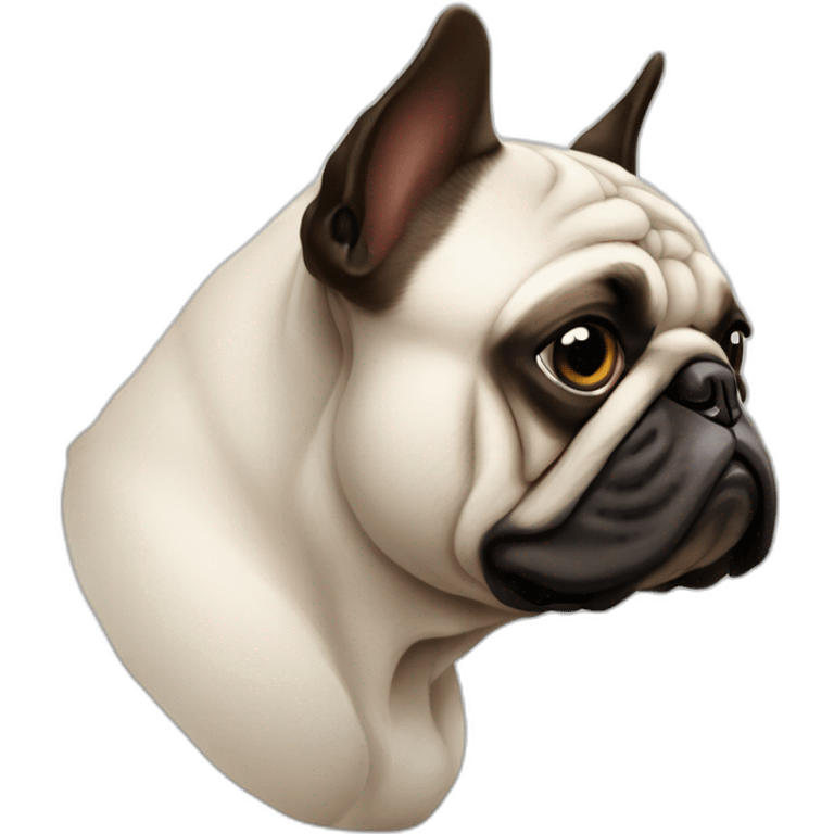 brachycephalic in profile emoji