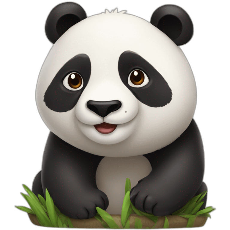 Panda roux emoji