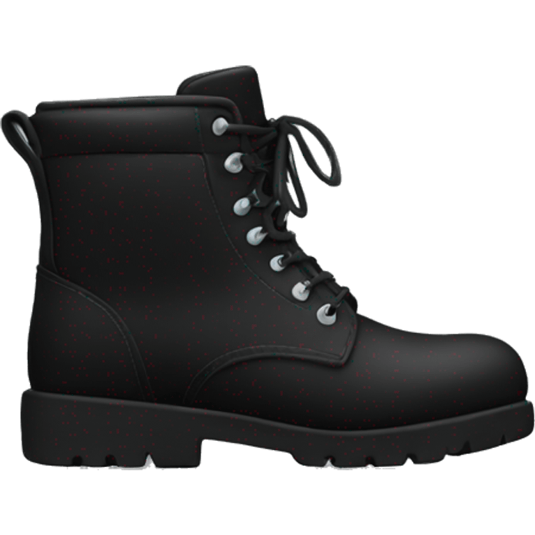 Black boots emoji