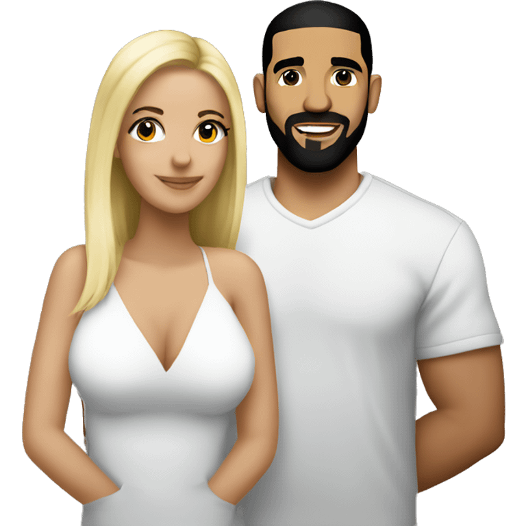 Drake with a women emoji