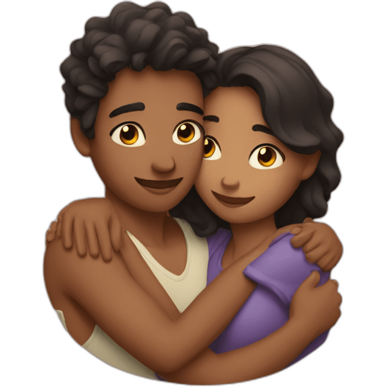 two-lovers-cuddling emoji