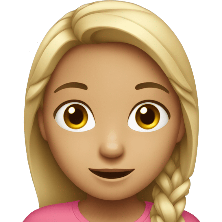 girl talking emoji