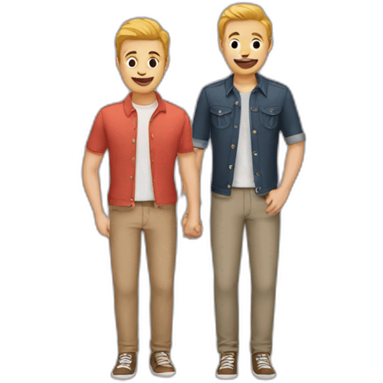 Gay couple emoji