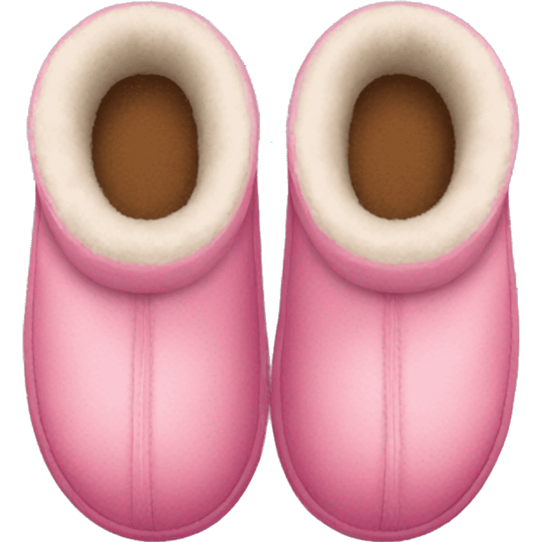 pink UGG slippers  emoji