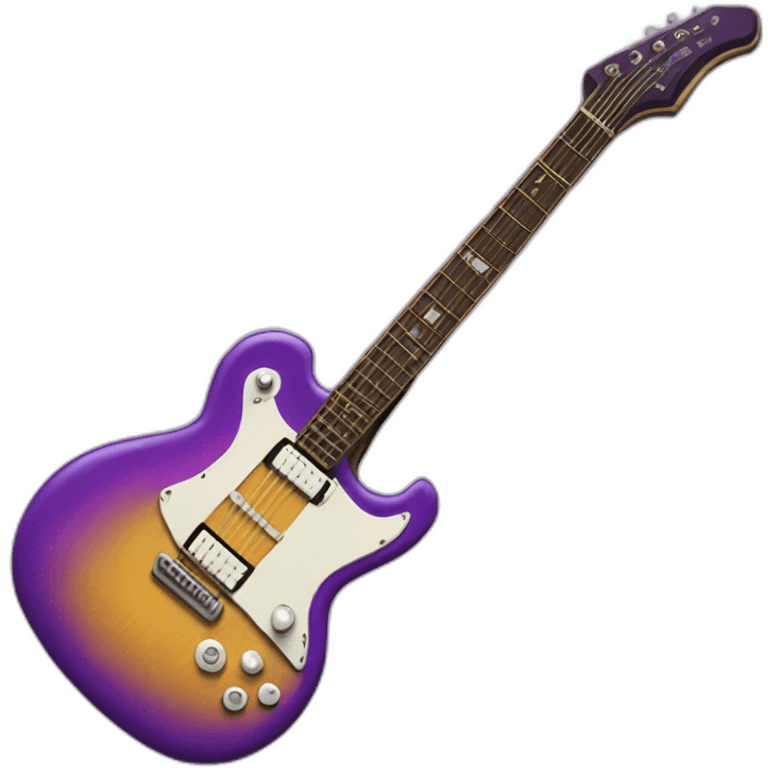 purple rain guitar emoji